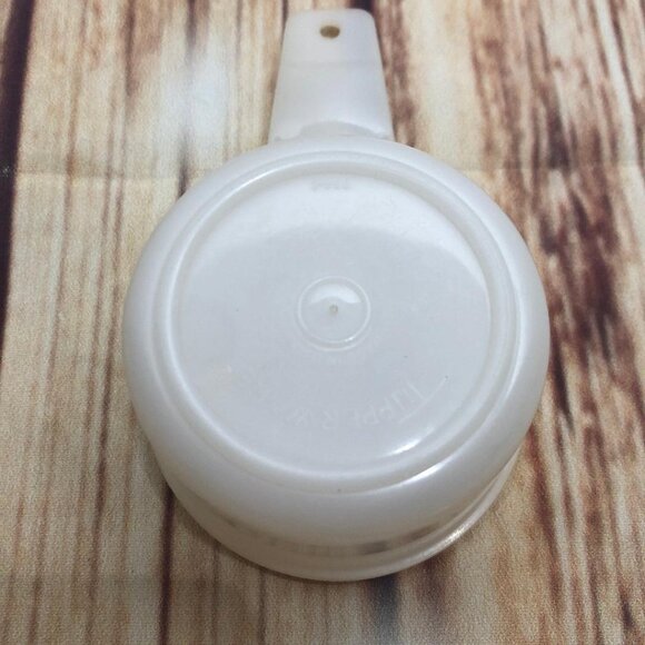 Vintage Tupperware Clear White Nesting Measuring Cup 1/2 CUP Replacement 764-1 - Picture 14 of 14